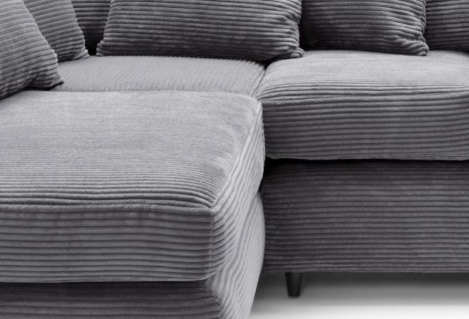 Jumbo Cord Corner Sofa