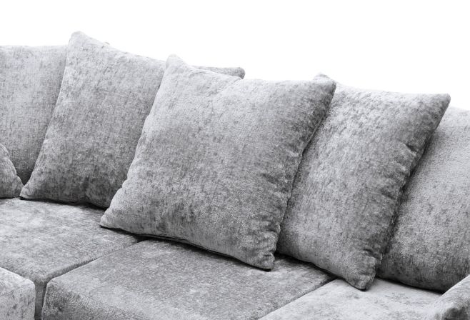 Harriet Crushed Chenille U-Shape Sofa