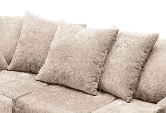 Harriet Crushed Chenille U-Shape Sofa