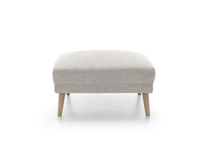 Harper Chenille Square Footstool