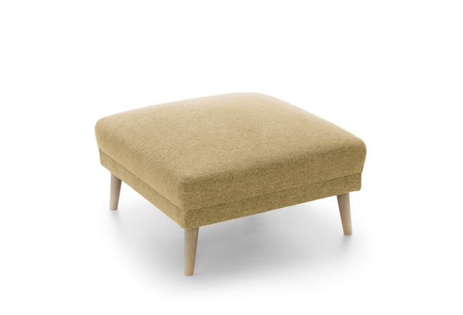Harper Chenille Square Footstool