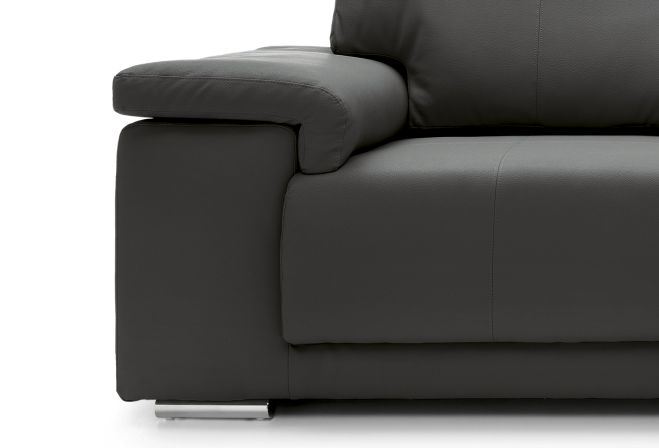 Texas 3 Seater Leather Sofa