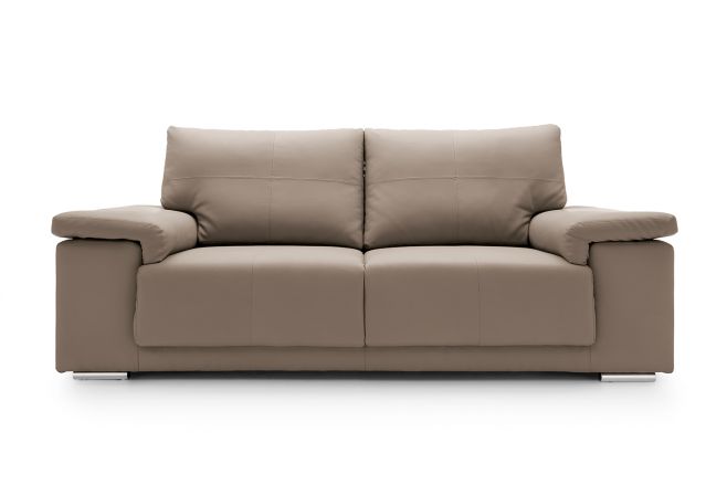 Texas 3 Seater Leather Sofa