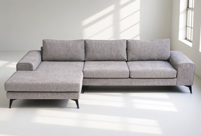 Venice Basket Weave Corner Sofa
