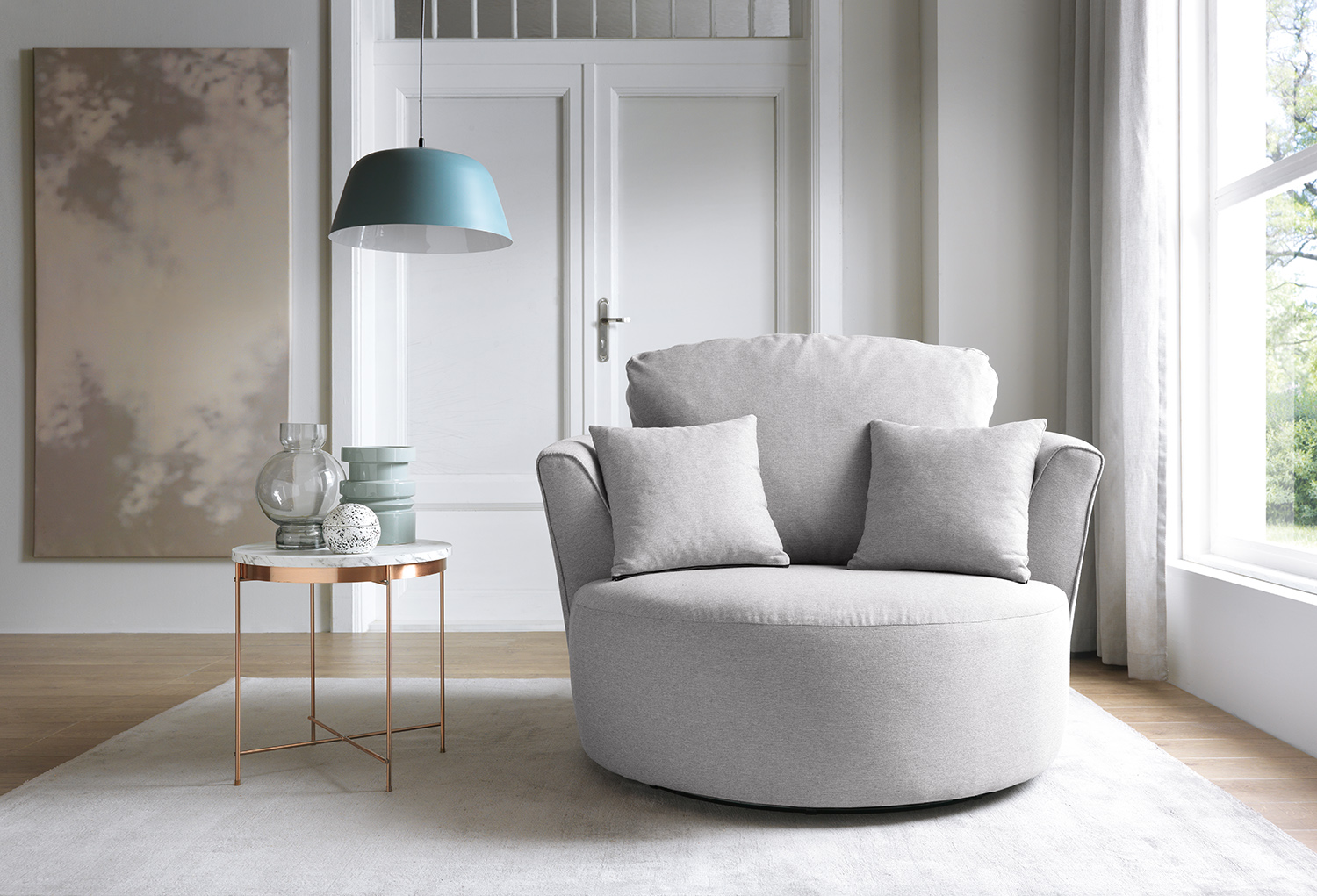 Darcy swivel on sale chair