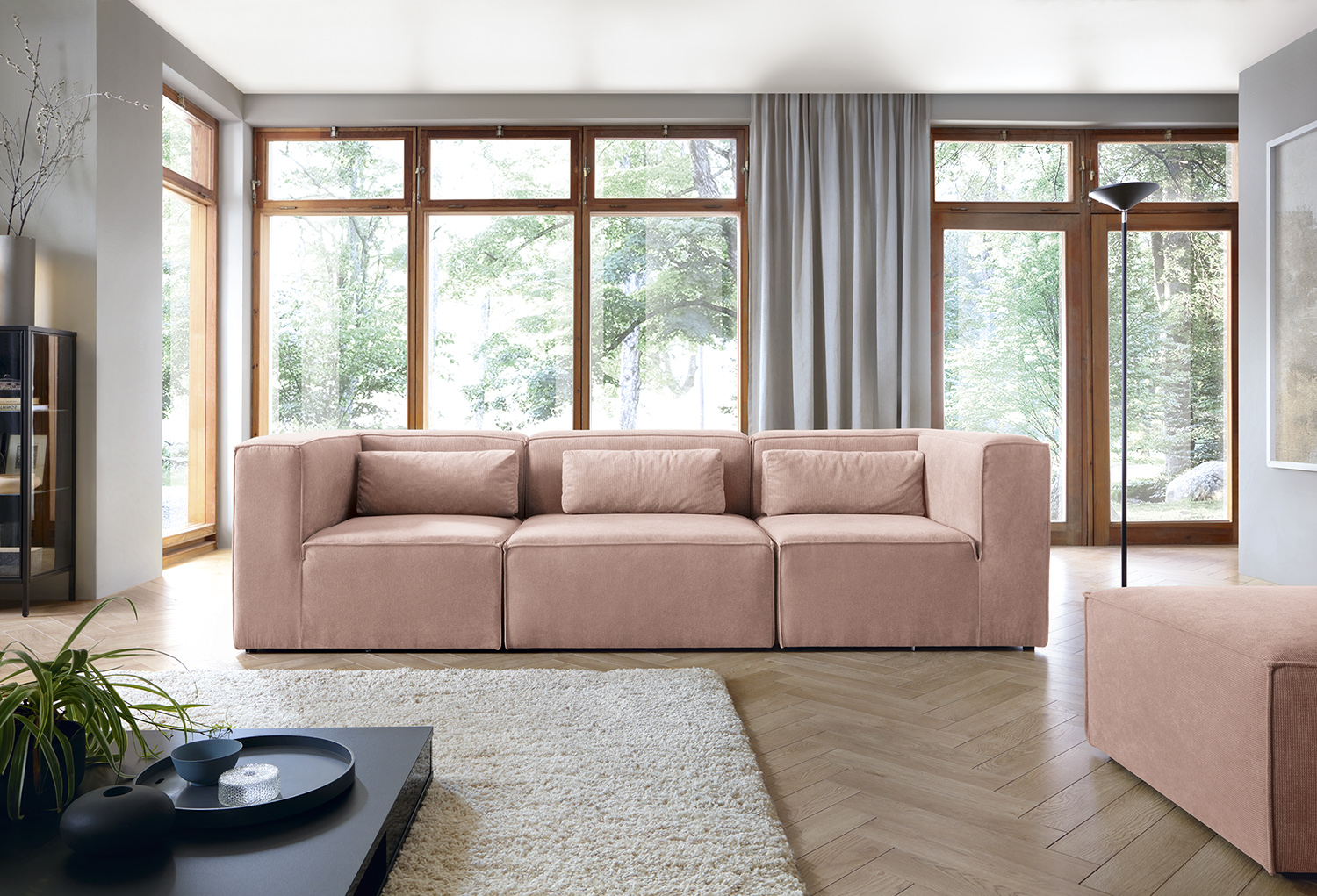 4 seater modular lounge top