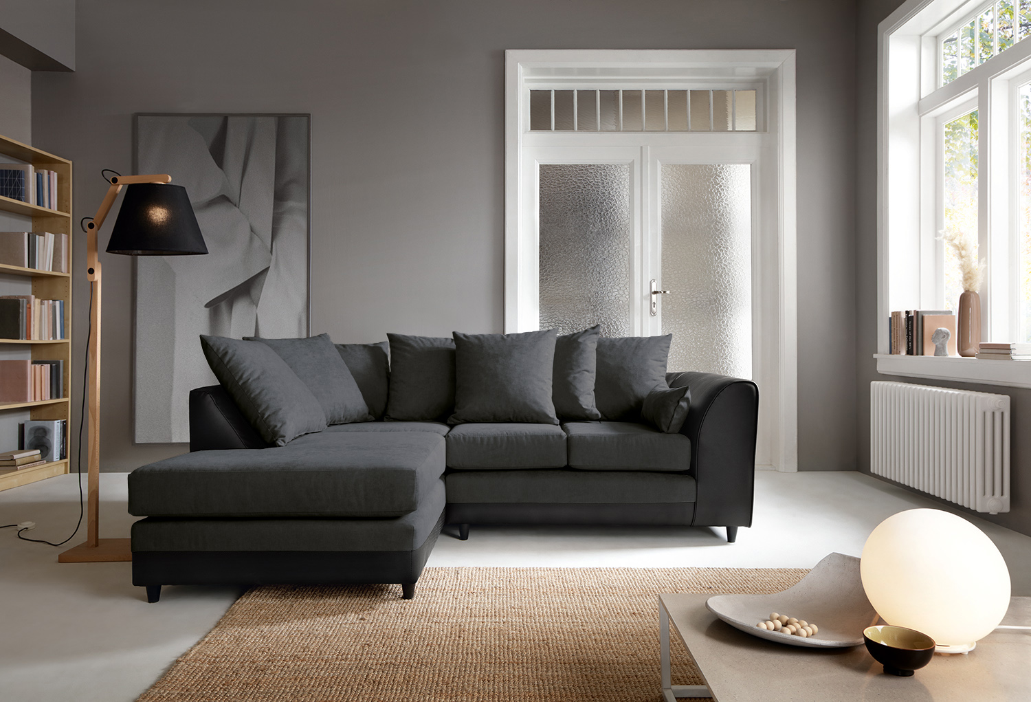 Dylan cord corner sofa sale