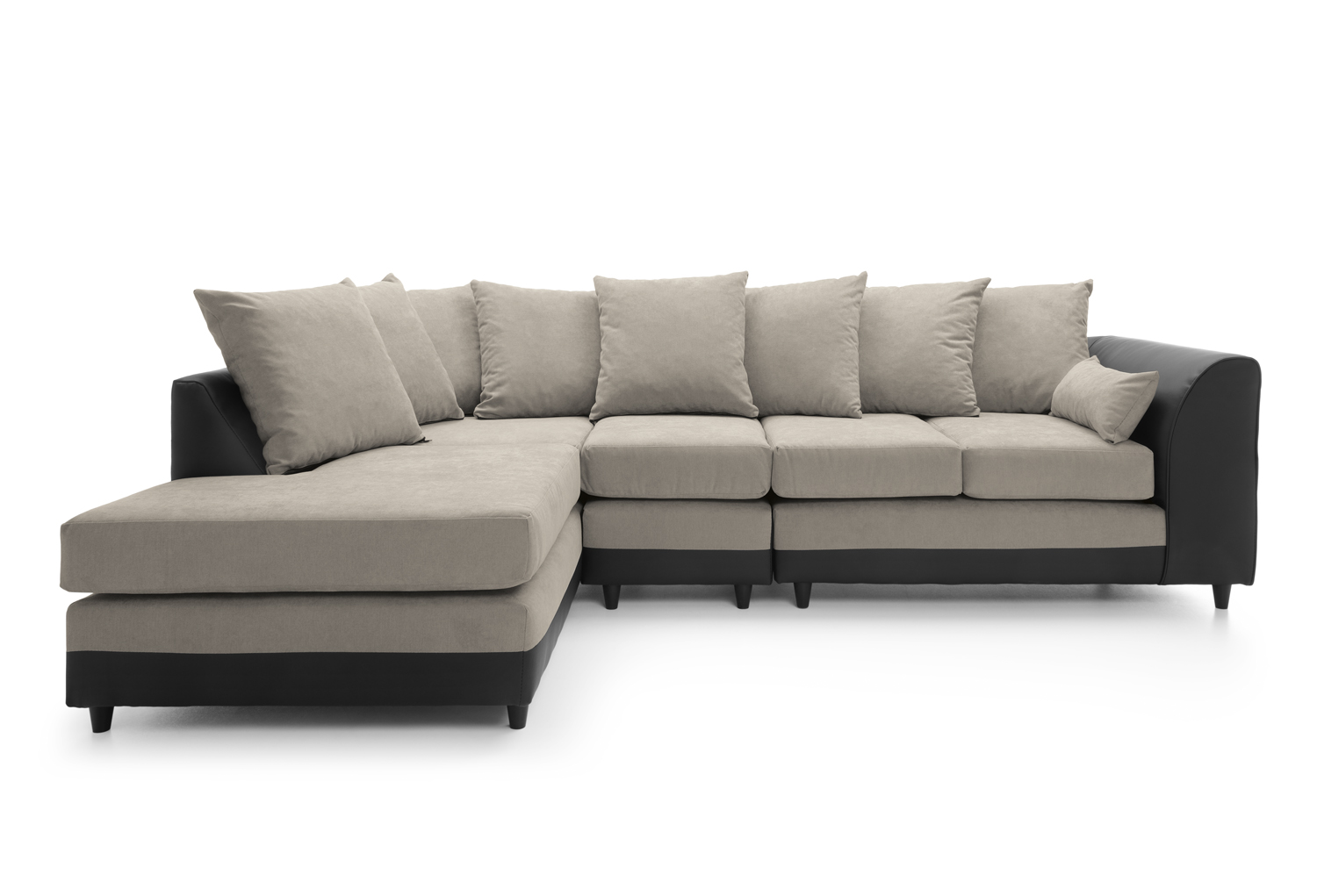 Oversized shop chenille sectional