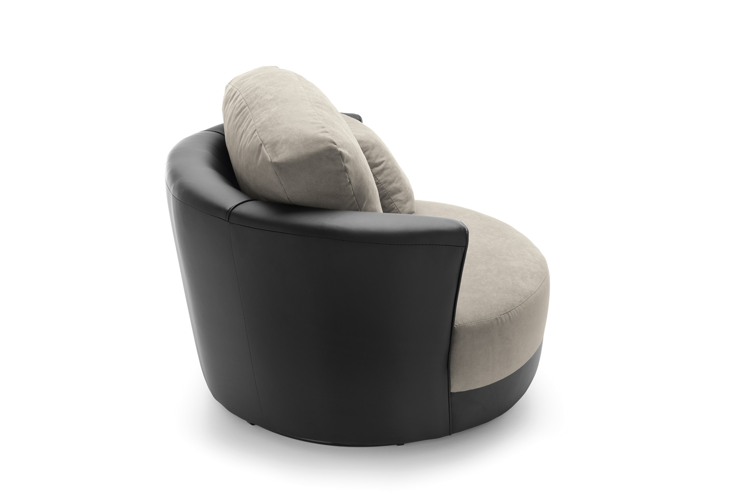 Dylan Chenille Swivel Chair Abakus Direct