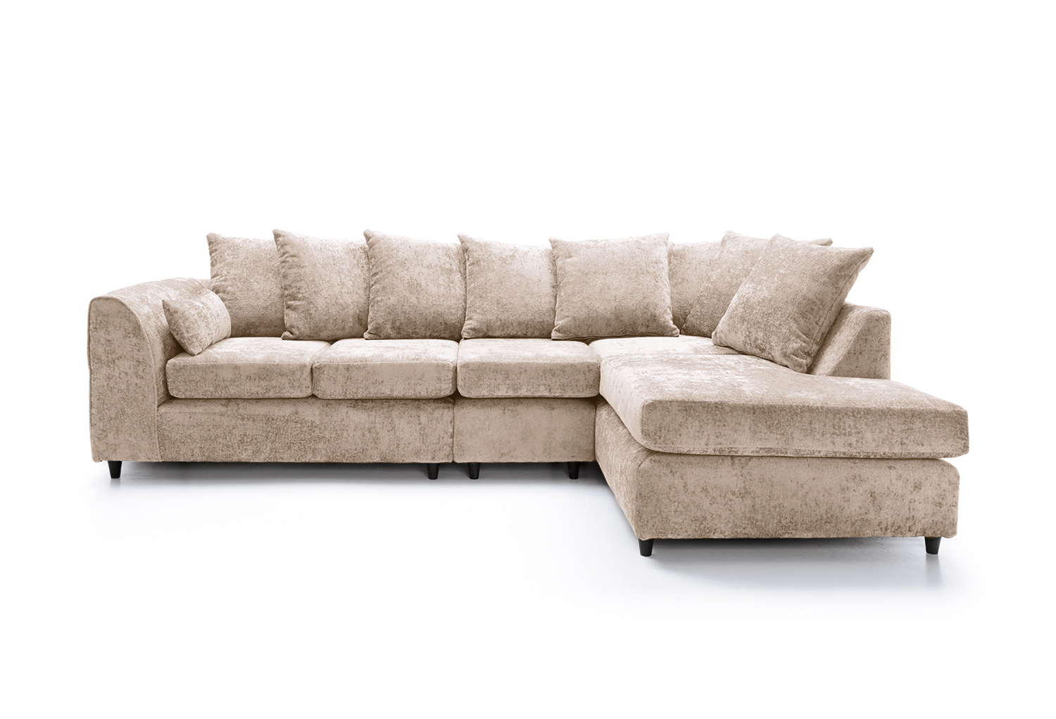 Lane home solutions horizon new arrivals tan chenille sofa