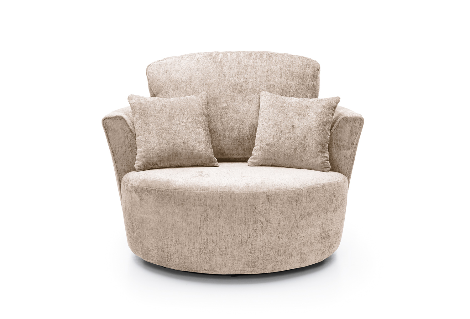 Chenille clearance swivel chair