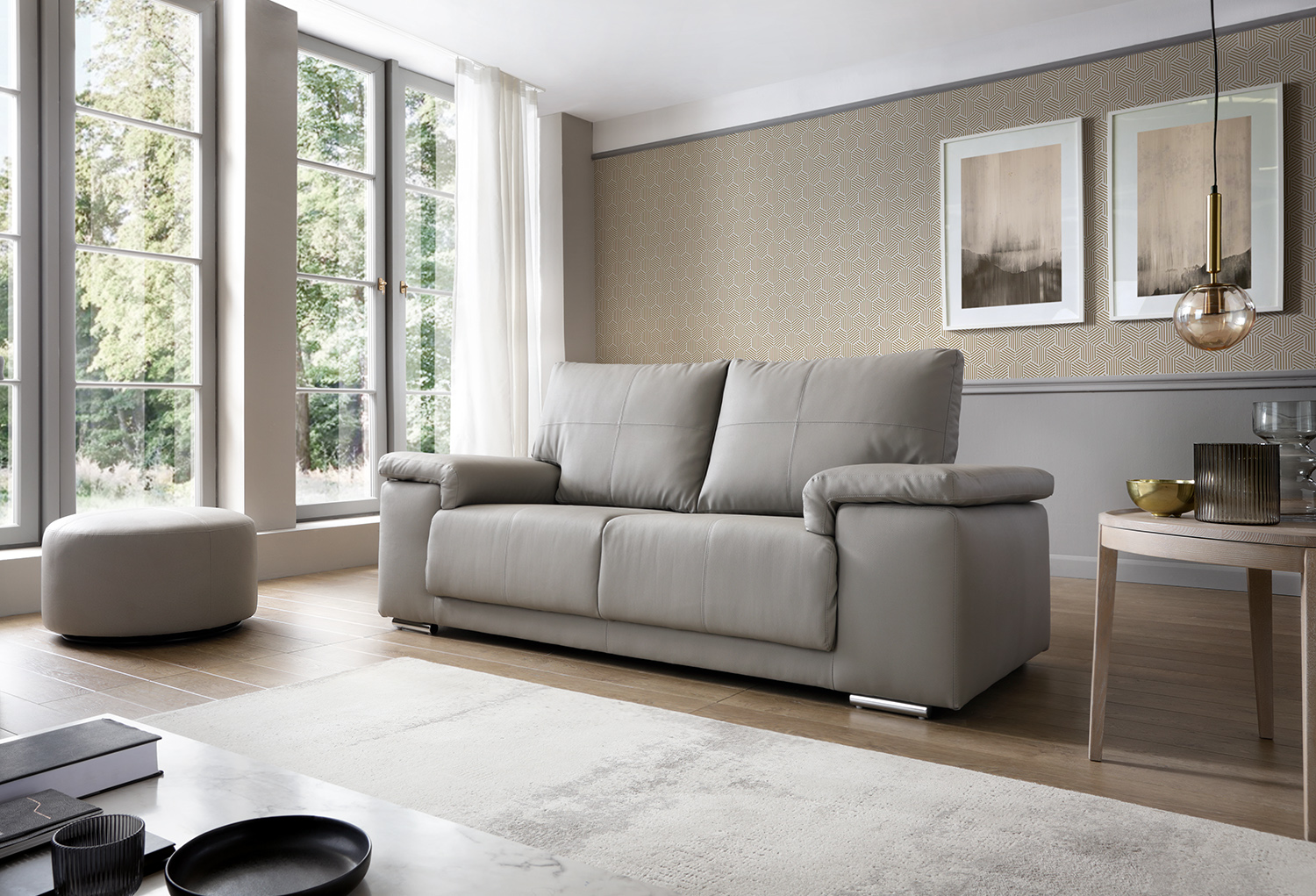 Texas 2 Seater Leather Sofa