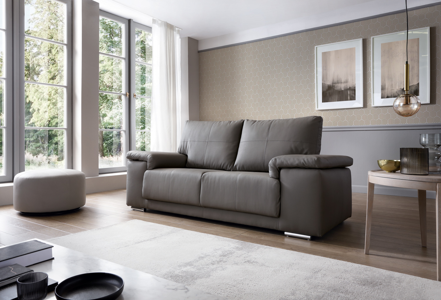 Texas 2 Seater Leather Sofa