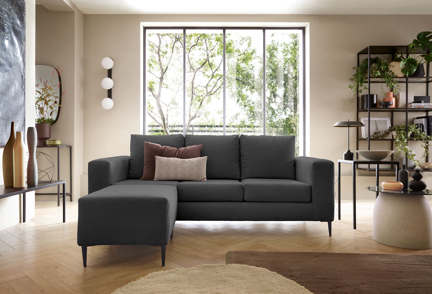 CAPRI REVERSIBLE CORNER SOFA Abakus Direct