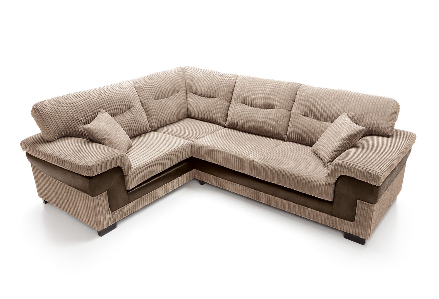 Dfs corduroy shop corner sofa