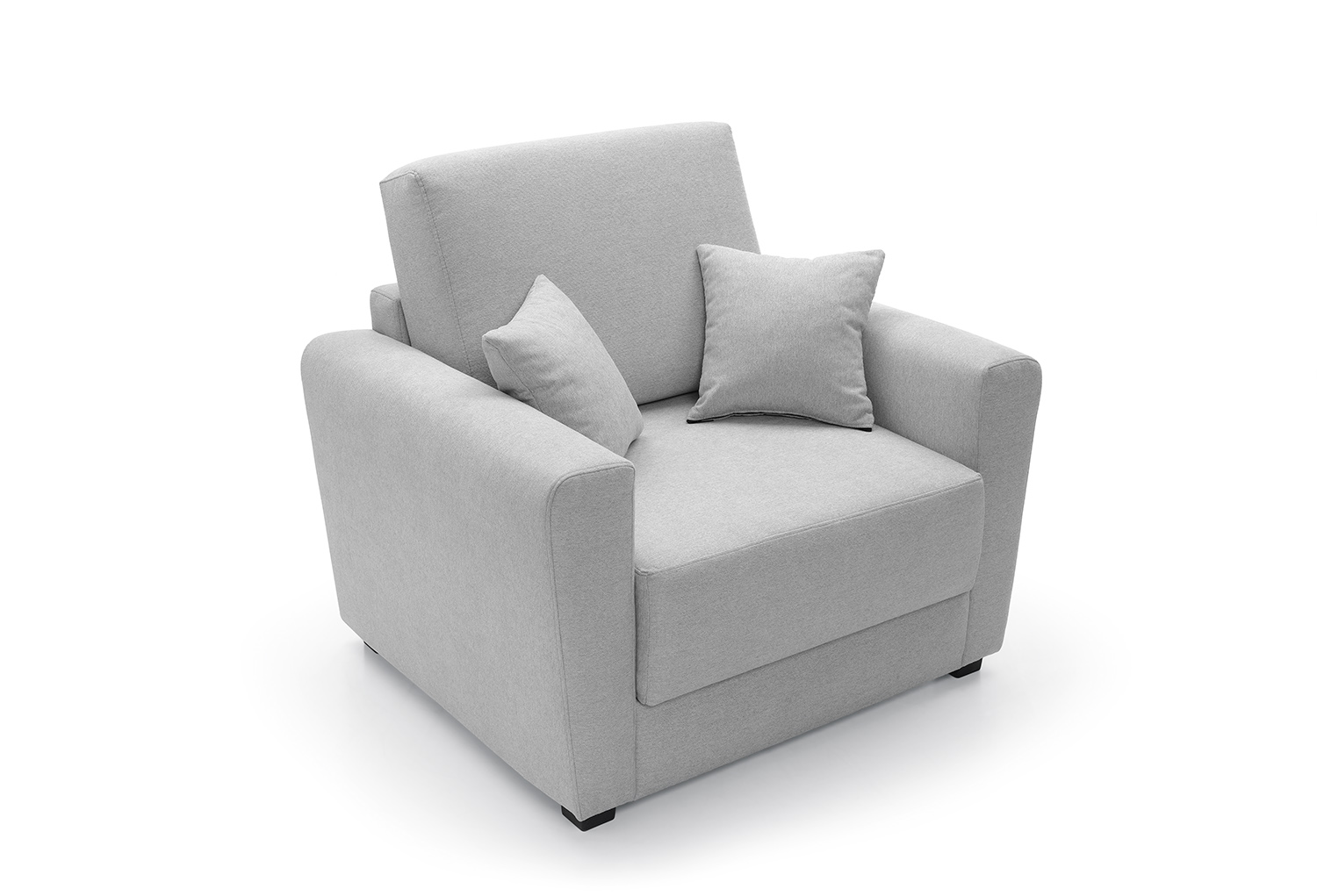 Grey single sale sofa bed chair