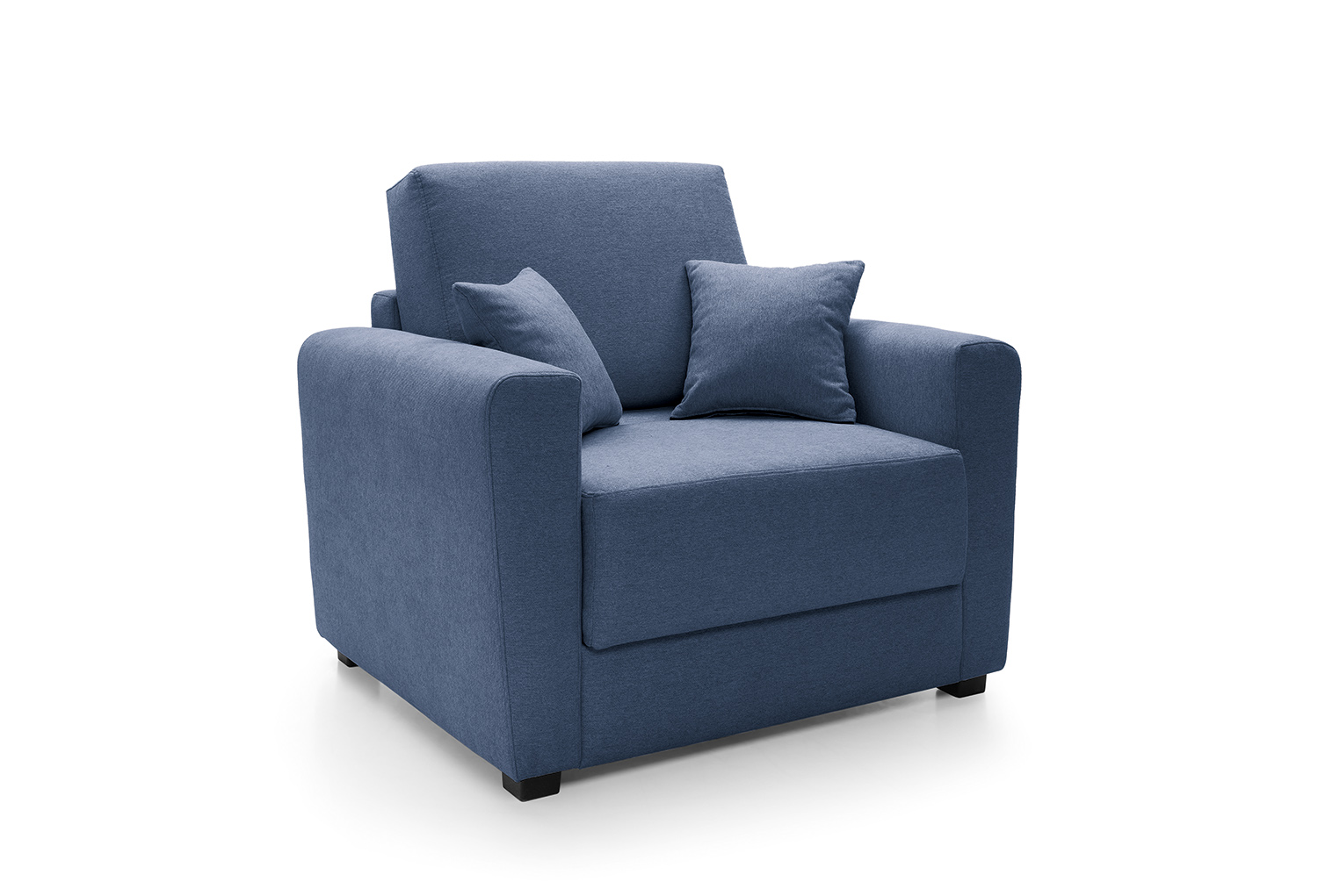 Blue deals single sofa