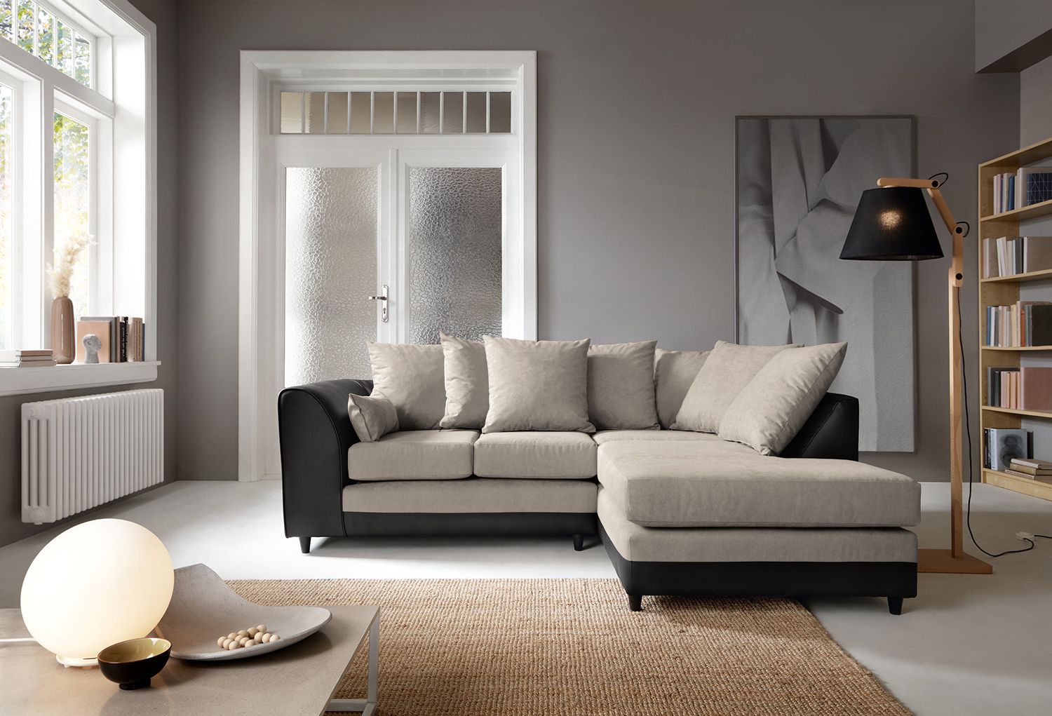 Dylan Chenille Corner Sofa