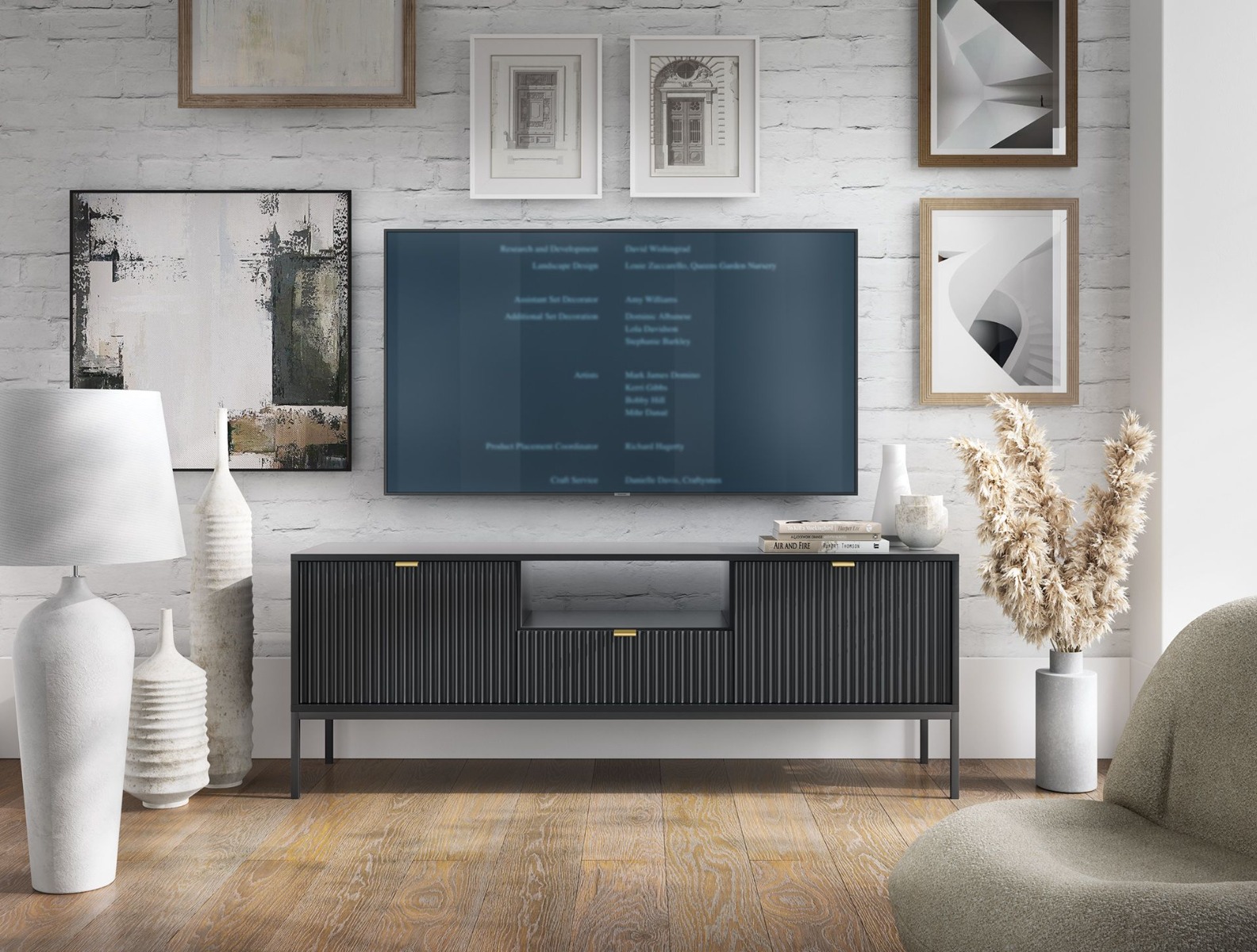 Nova TV stand in Black